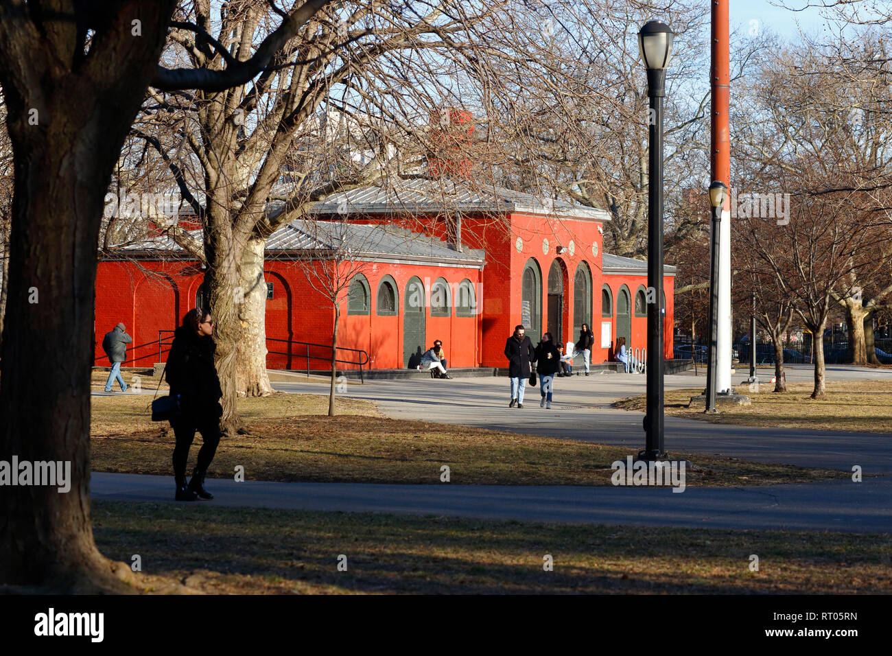 McCarren Park, Brooklyn, NY Stock Photo Alamy