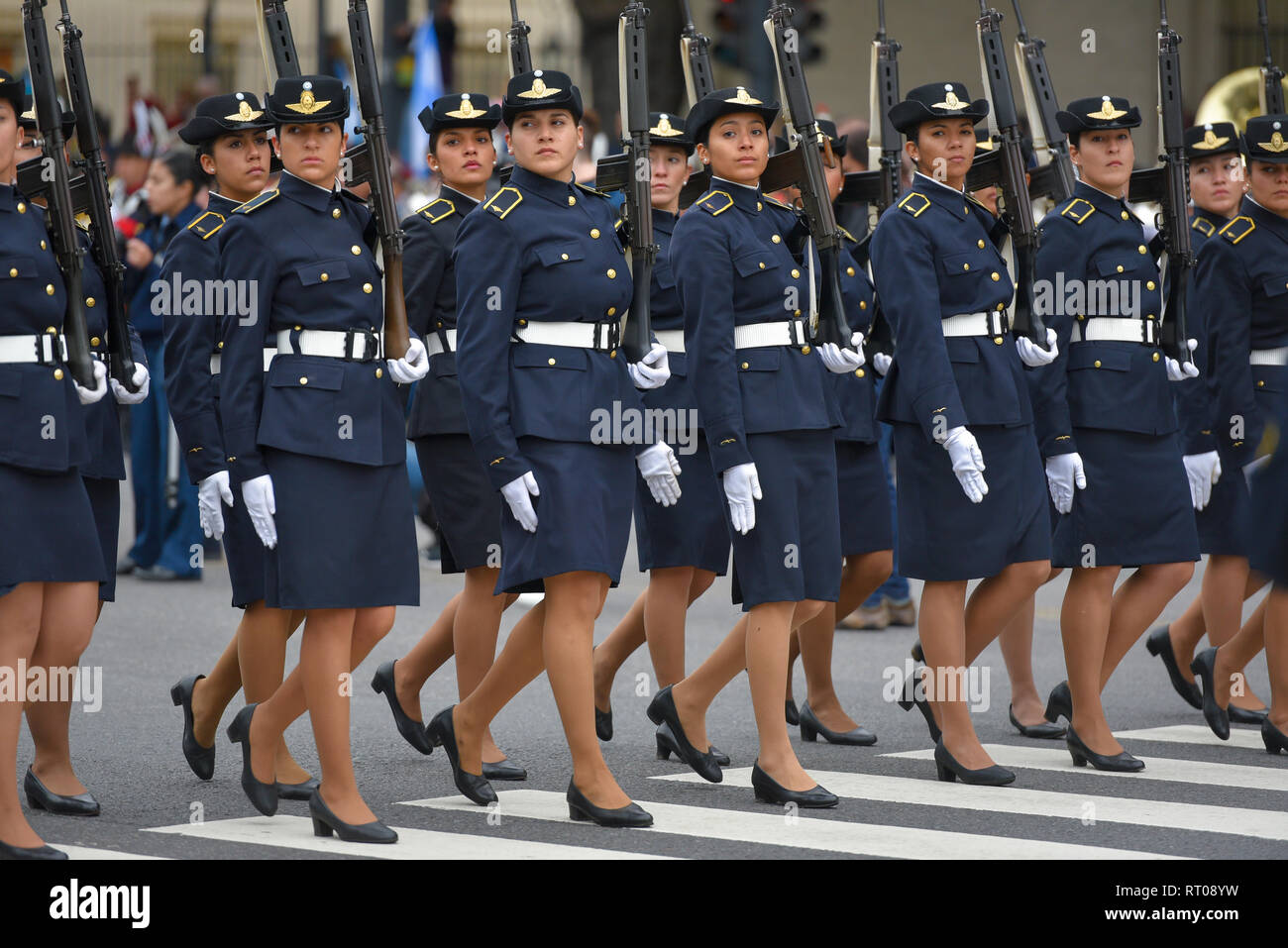 Buenos Aires, Argentina Jul 11, 2016 Members of the Argentine air