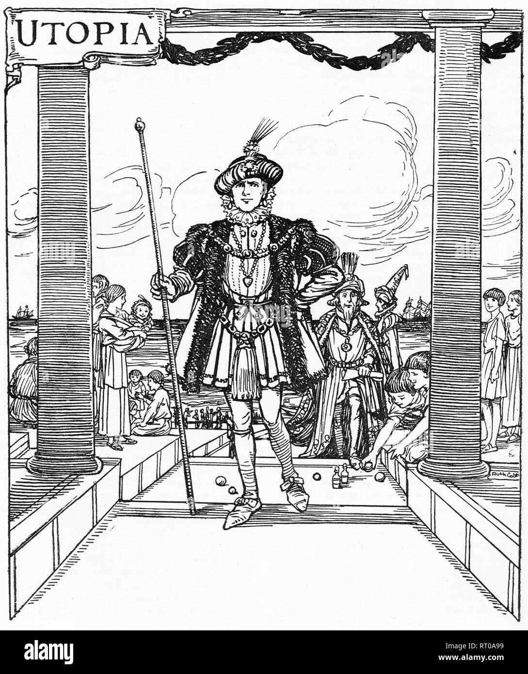 Thomas More Utopia Hi res Stock Photography And Images Alamy