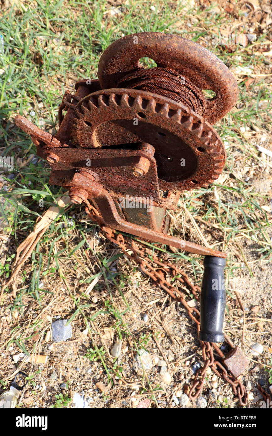 Winch mechanism hires stock photography and images Alamy