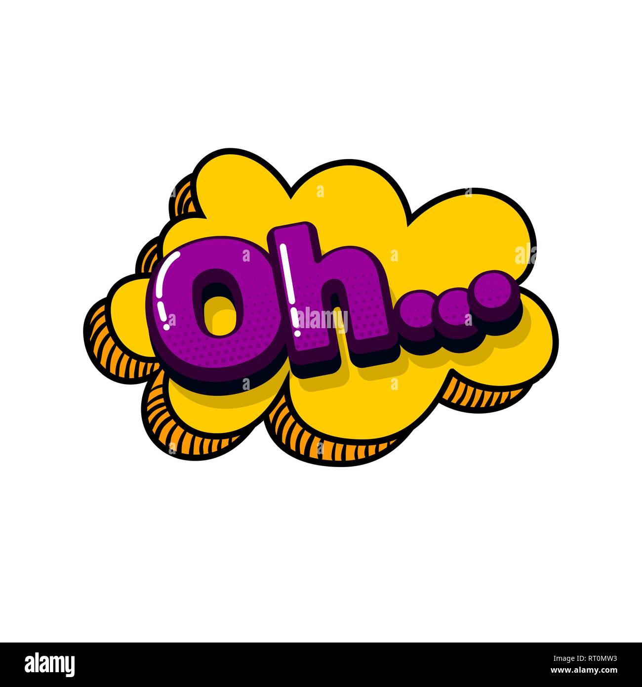 Pop art comic text Stock Vector Image & Art - Alamy