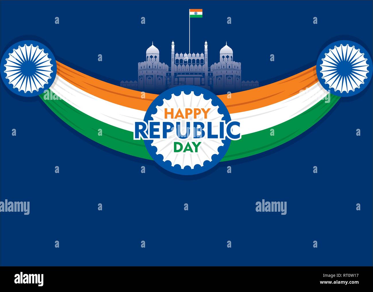 happy independence day of india illustration vector, poster design