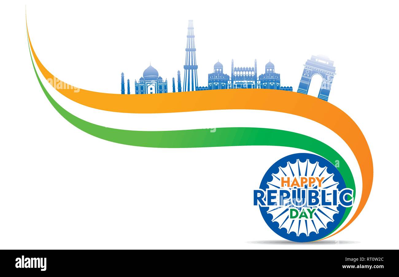 happy independence day of india illustration vector, poster design