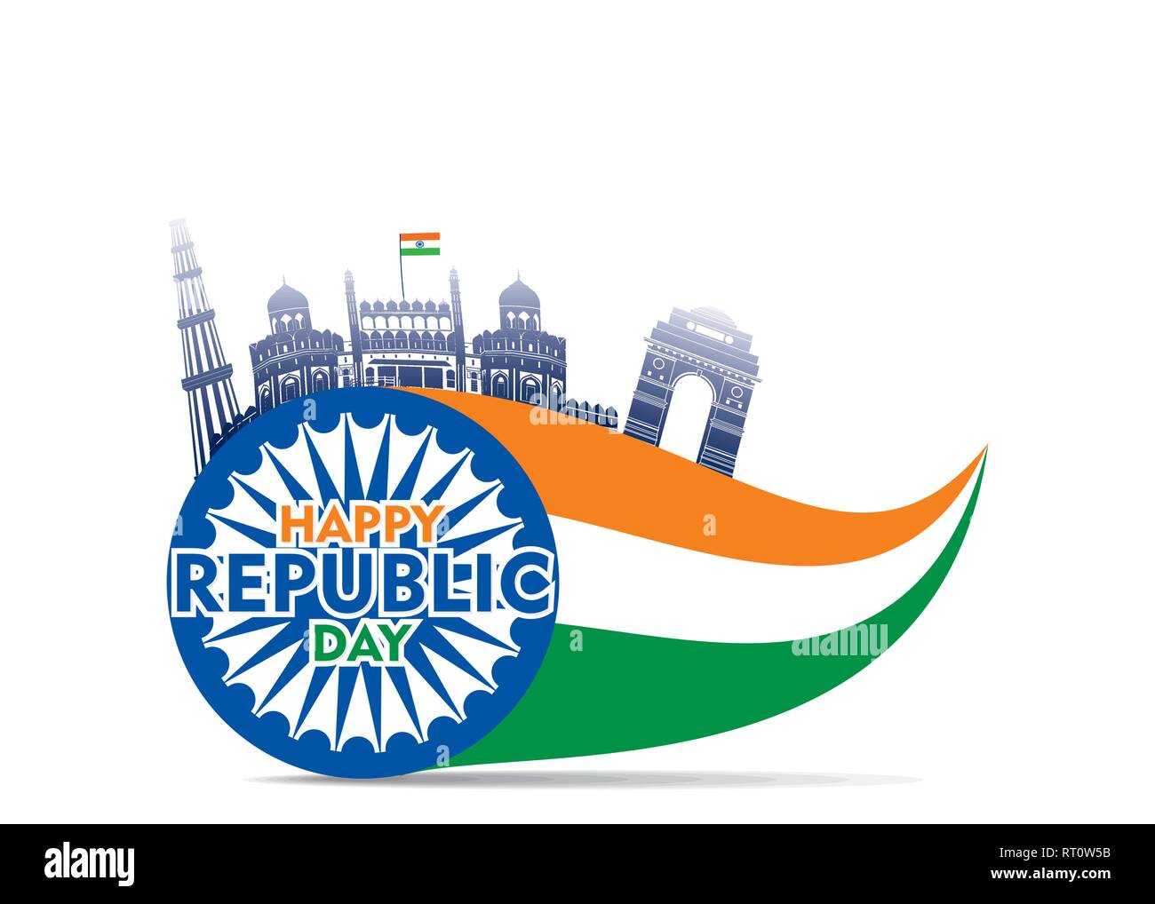 happy independence day of india illustration vector, using indian ...