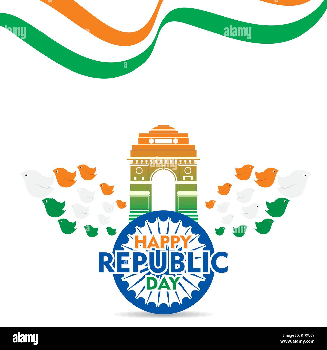 happy independence day of india illustration vector, using indian ...