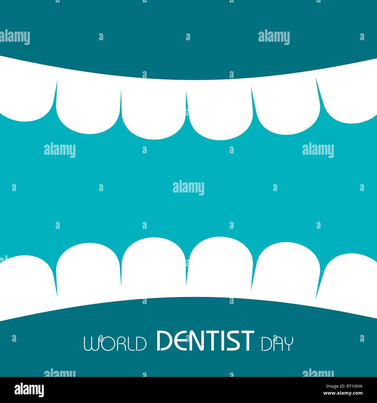 World Dentist Day design, 6 March ,vector illustration Stock Vector