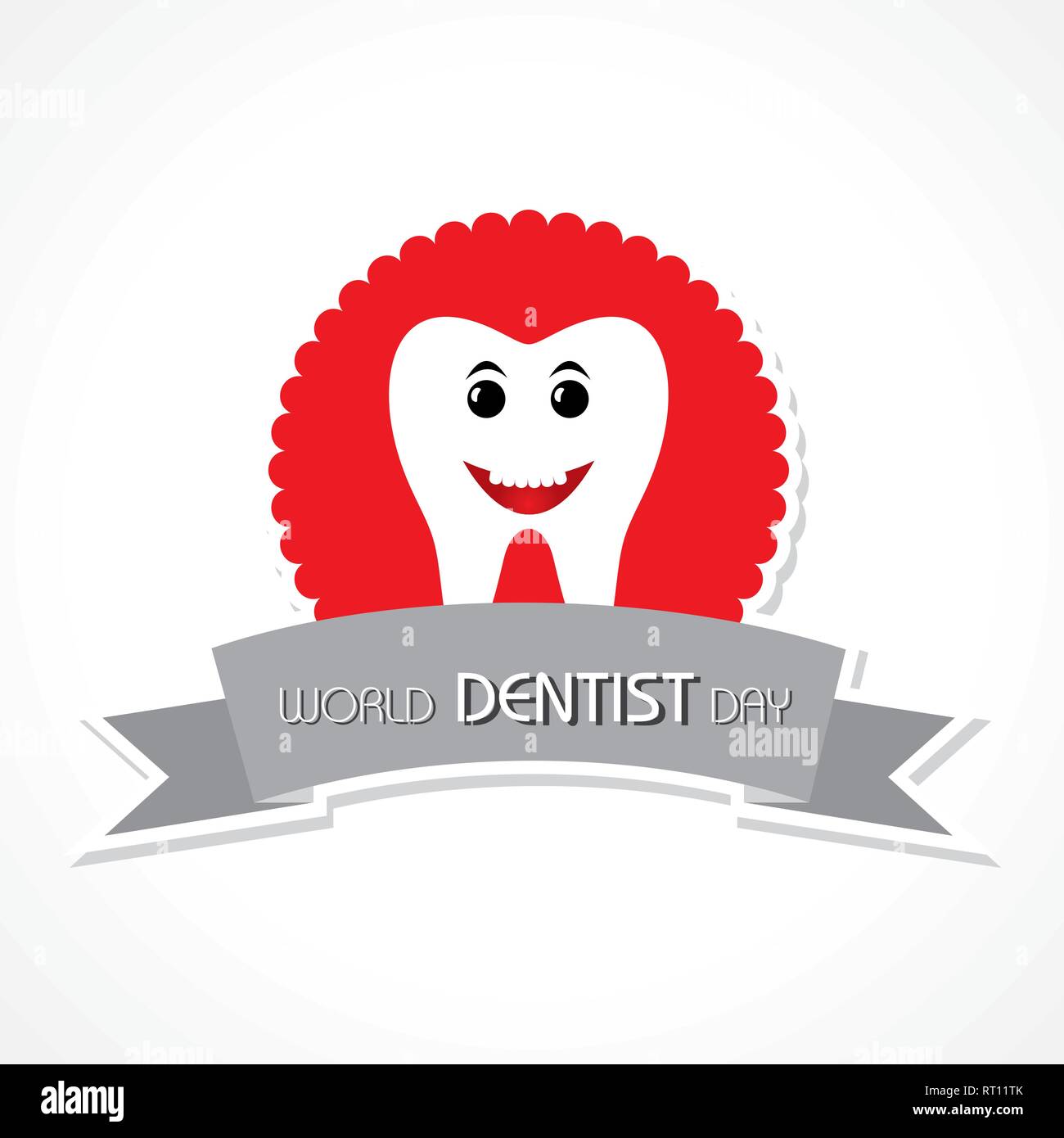 World Dentist Day design, 6 March ,vector illustration Stock Vector