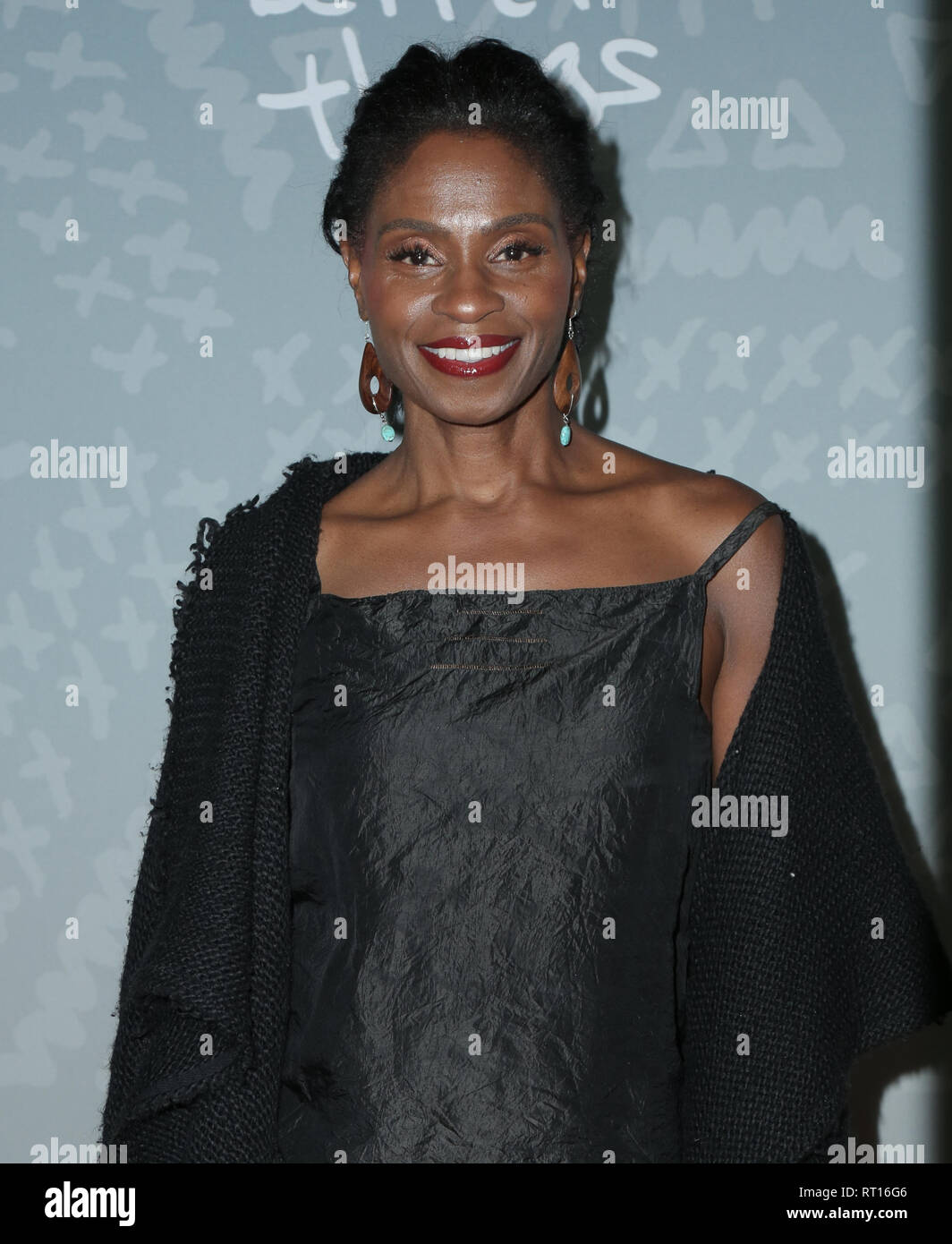 Santa Monica, California, USA. 26th Feb, 2019. 26 February 2019 - Santa Monica, California - Adina Porter. Premiere Of FX's 'Better Things' Season 3 held at The Eli and Edythe Broad Stage. Photo Credit: PMA/AdMedia. Credit: Pma/AdMedia/ZUMA Wire/Alamy Live News Stock Photo