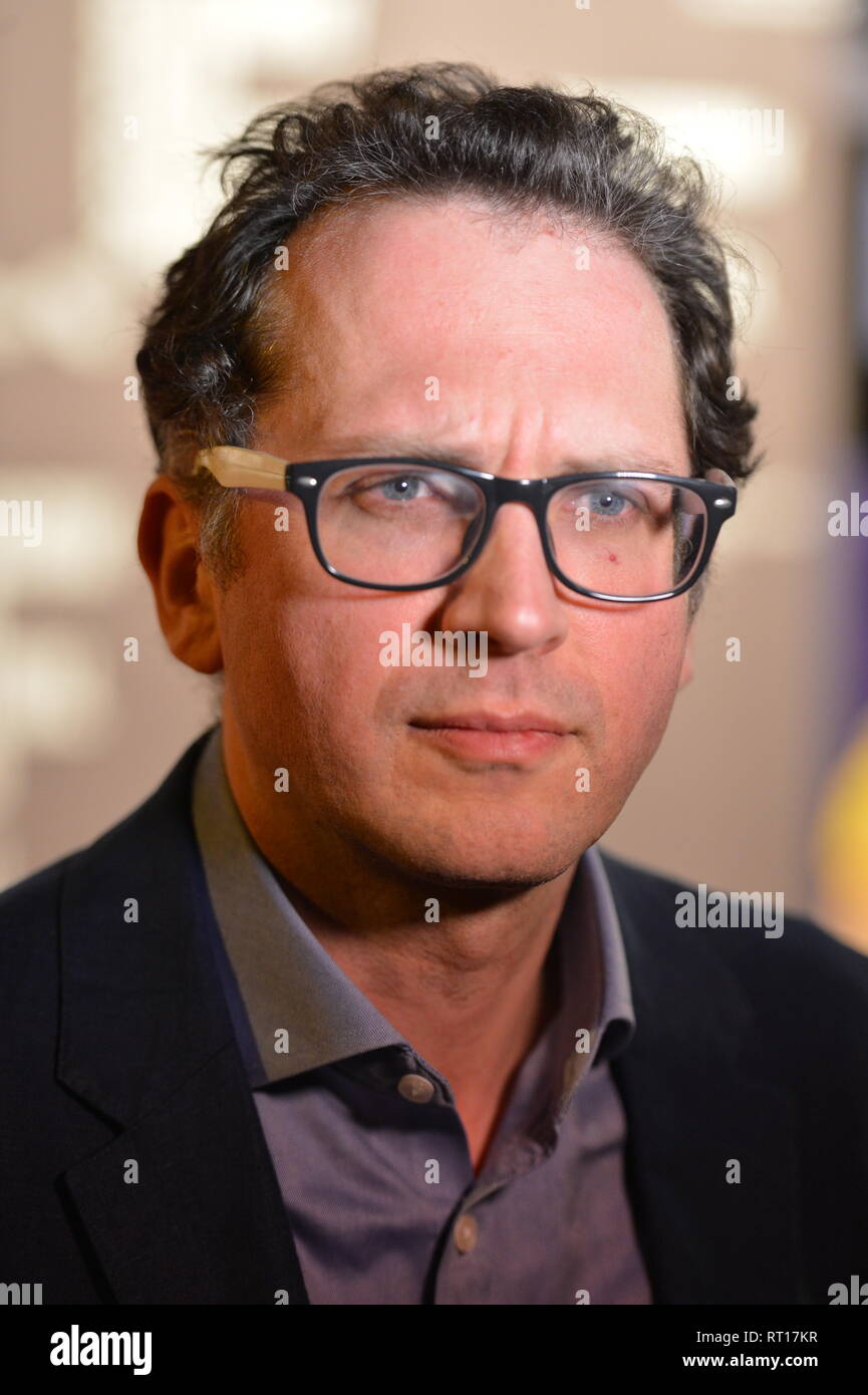 Glasgow, UK. 26th Feb, 2019. Film Producer - Jack Arbuthnott, seen on the red carpet at the Premier of the film, Prophecy, at the Glasgow Film Theater. Credit: Colin Fisher/Alamy Live News Stock Photo