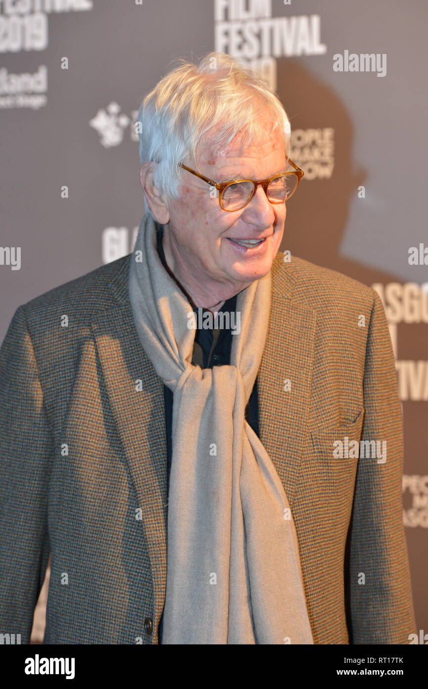 Glasgow, UK. 26th Feb, 2019. Director - Peter Medak seen on the red carpet Glasgow Film Festival for the Premier of The Ghost Of Peter Sellers. Credit: Colin Fisher/Alamy Live News Stock Photo