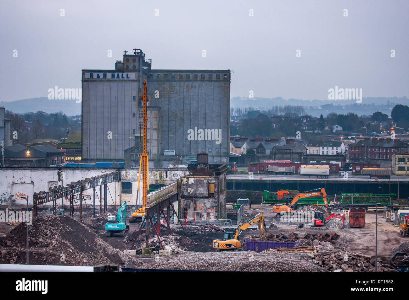 Quay, Cork, Ireland. 27th February, 2019. A view of the
