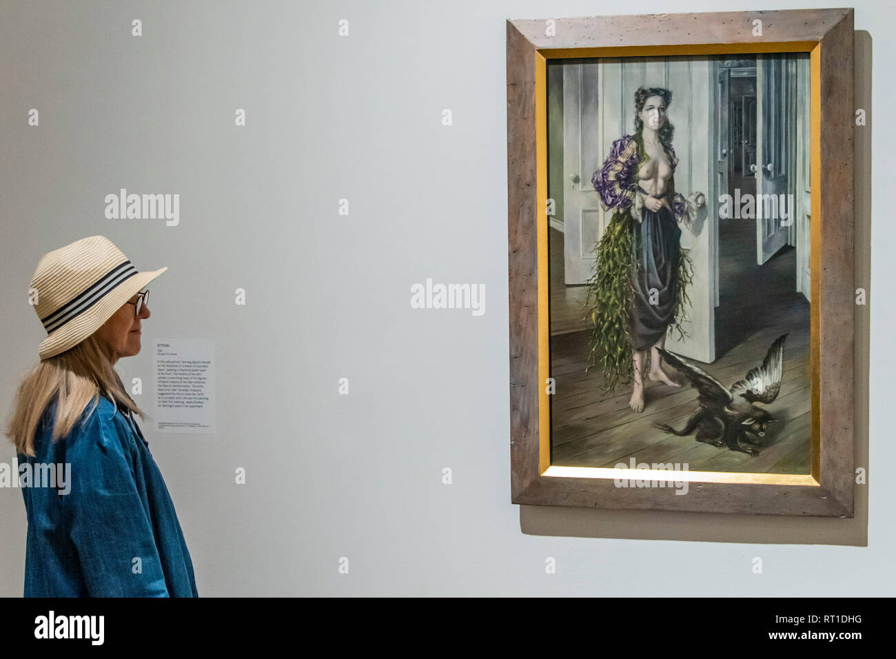 London, UK. 27th Feb, 2019. Birthday, 1942 The first day of the new Tate Modern exhibition of