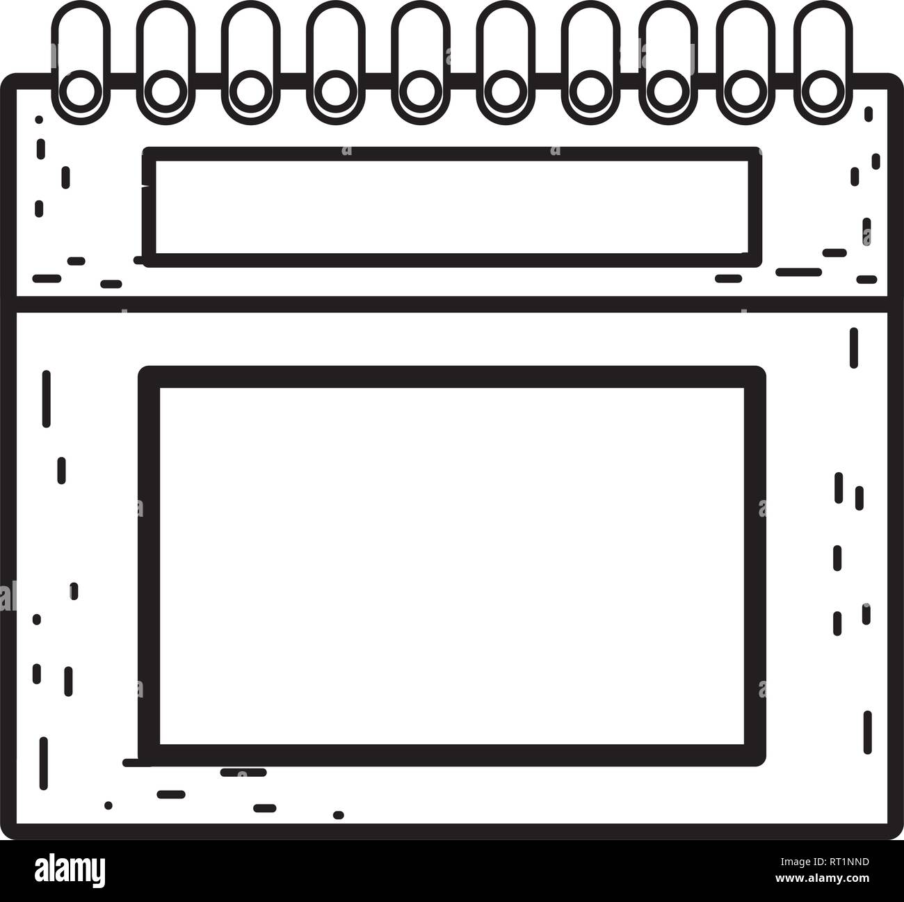 calendar-reminder-isolated-icon-stock-vector-image-art-alamy