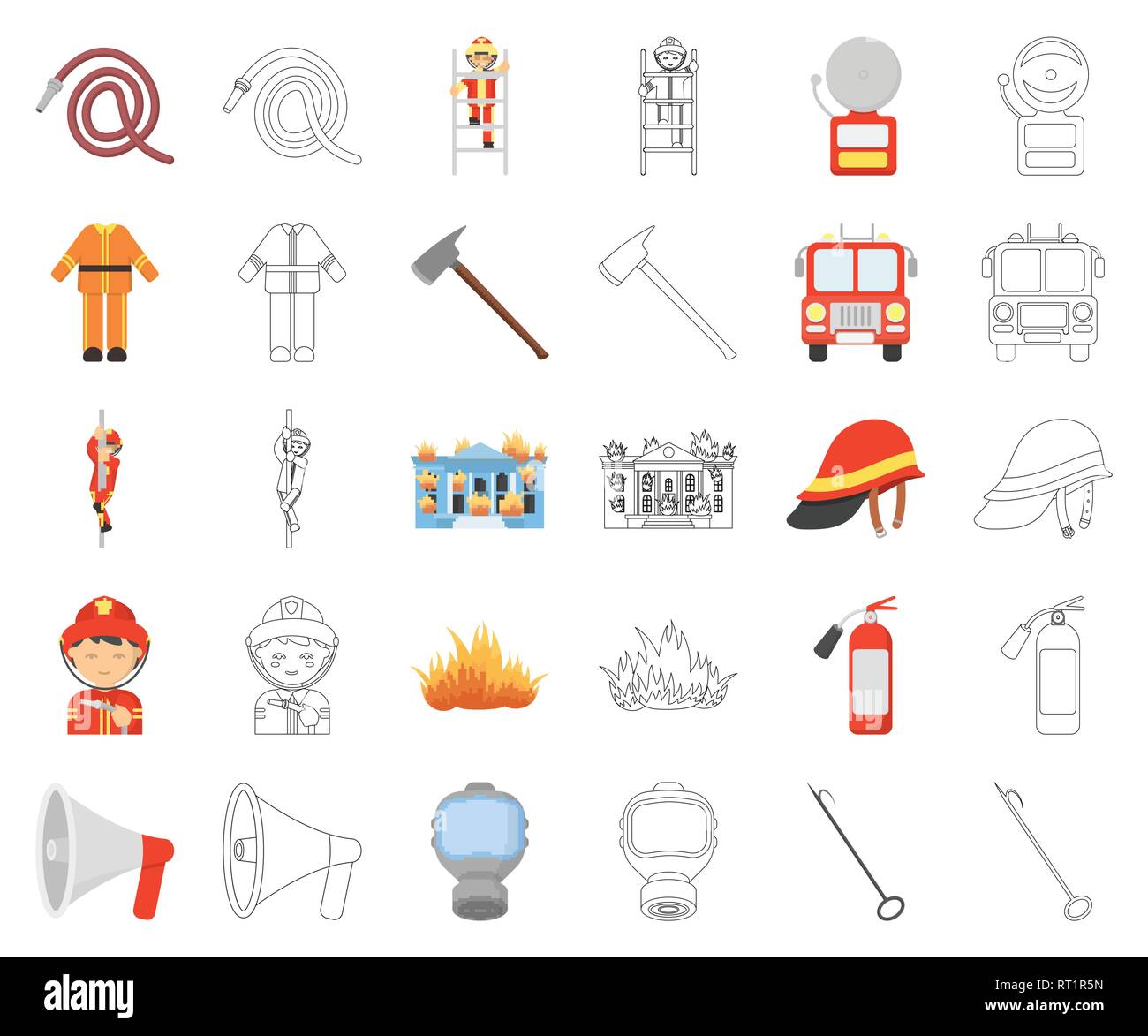 accessories,apparatus,art,attribute,axe,bucket,building,bunker,cartoon,outline,collection,conical,department,design,equipment,extinguishing,extingushier,fire,firefighter,firefighting,flame,gas,gear,helmet,icon,illustration,isolated,logo,mask,organization,pike,pole,pump,ring,separation,service,set,sign,slide,symbol,tools,vector,web Vector Vectors , Stock Vector