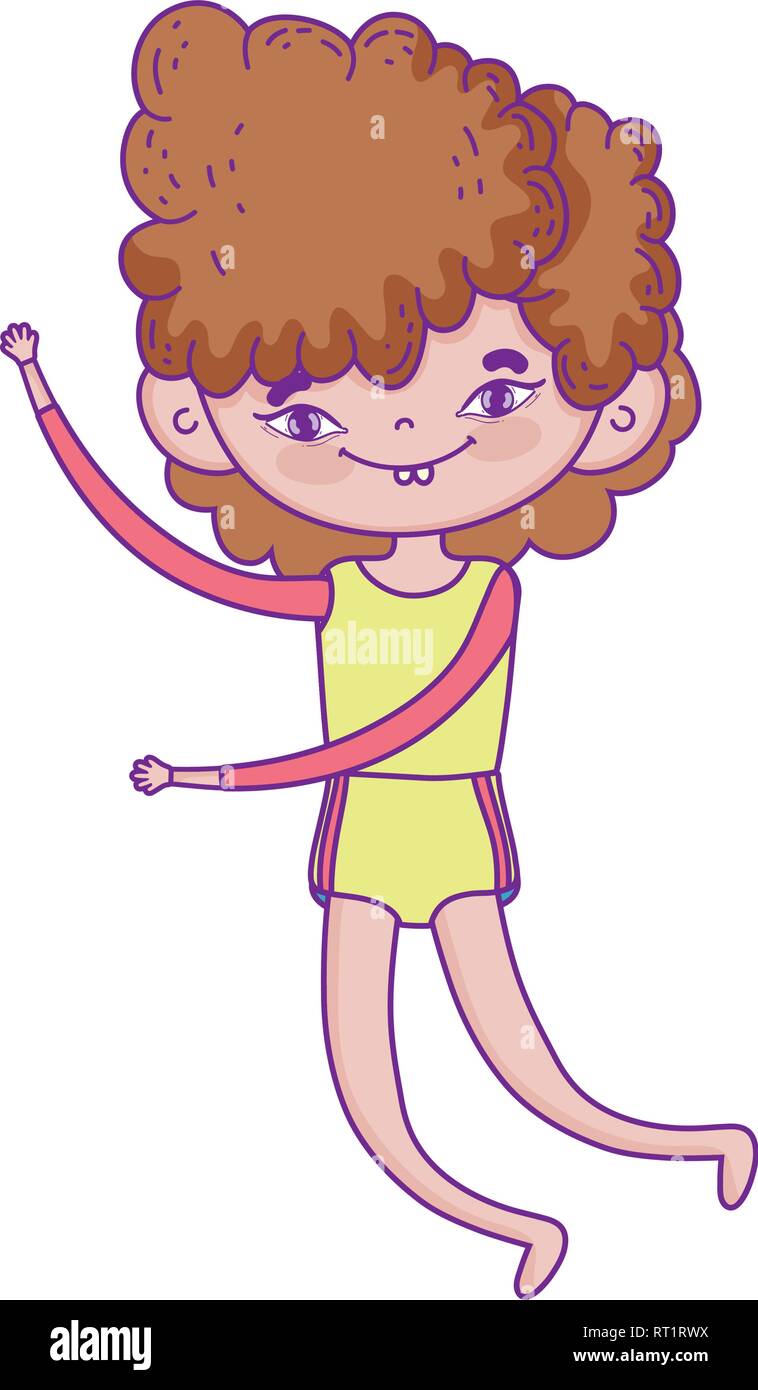 happy little boy character Stock Vector Image & Art - Alamy