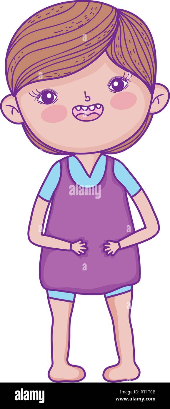 happy little boy character Stock Vector Image & Art - Alamy