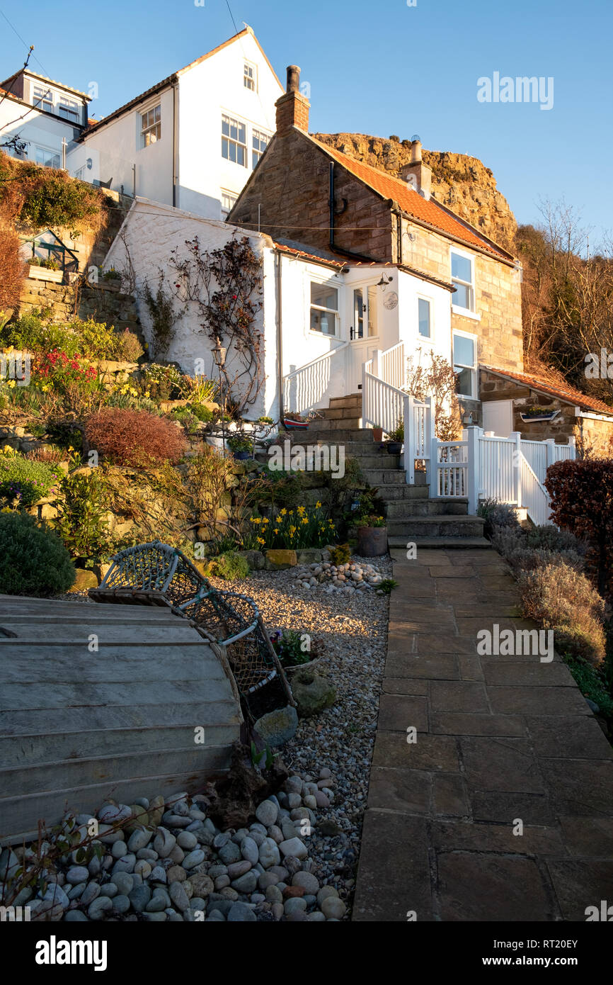 Runswick Bay Picturesque North Yorkshire Stock Photos Runswick