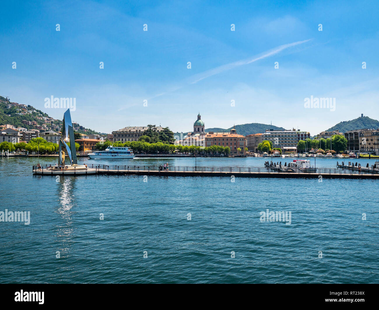 Italy, Lombardy, Lake Como, Como, townscape Stock Photo