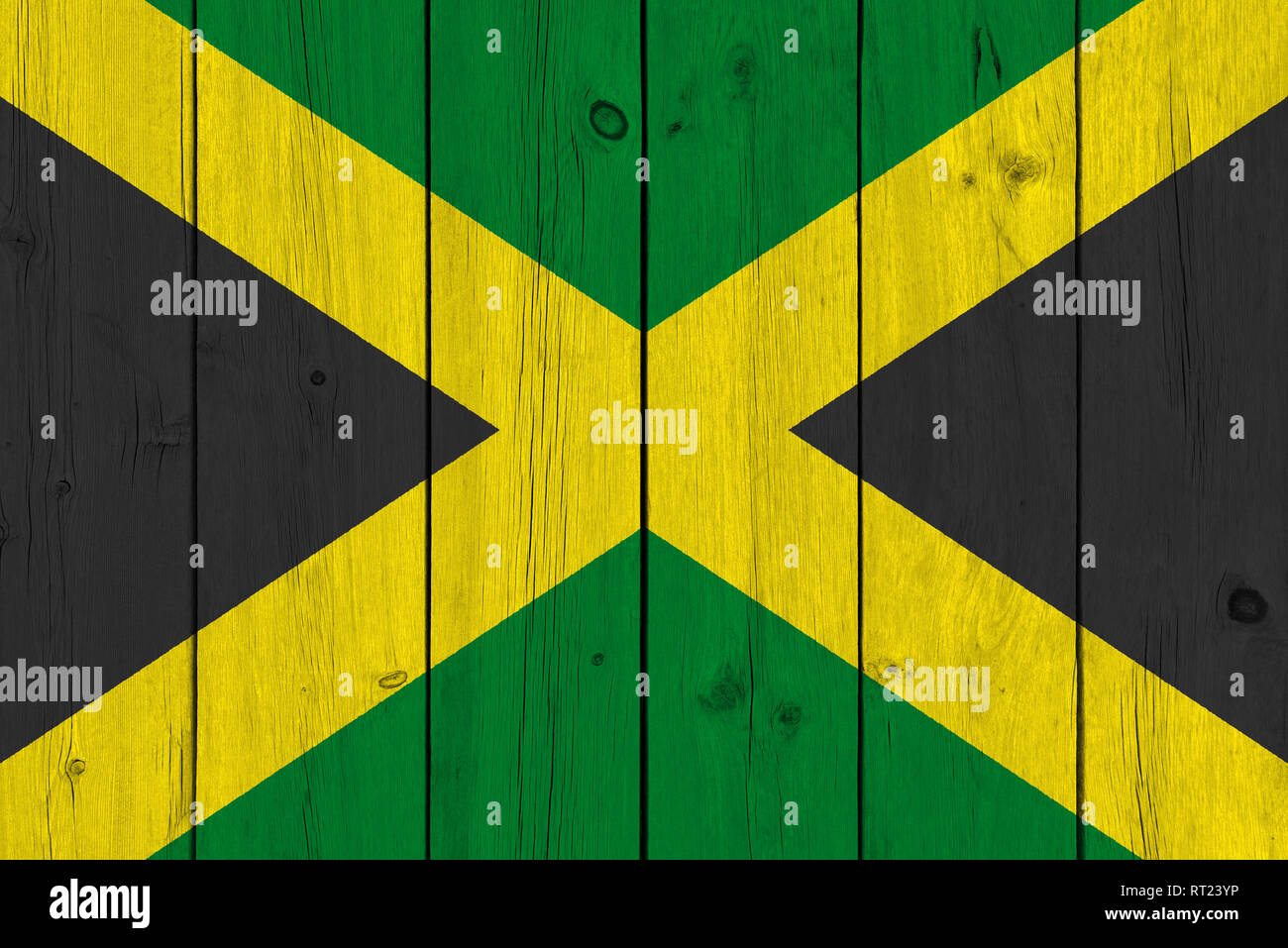 jamaica-flag-painted-on-old-wood-plank-patriotic-background-national