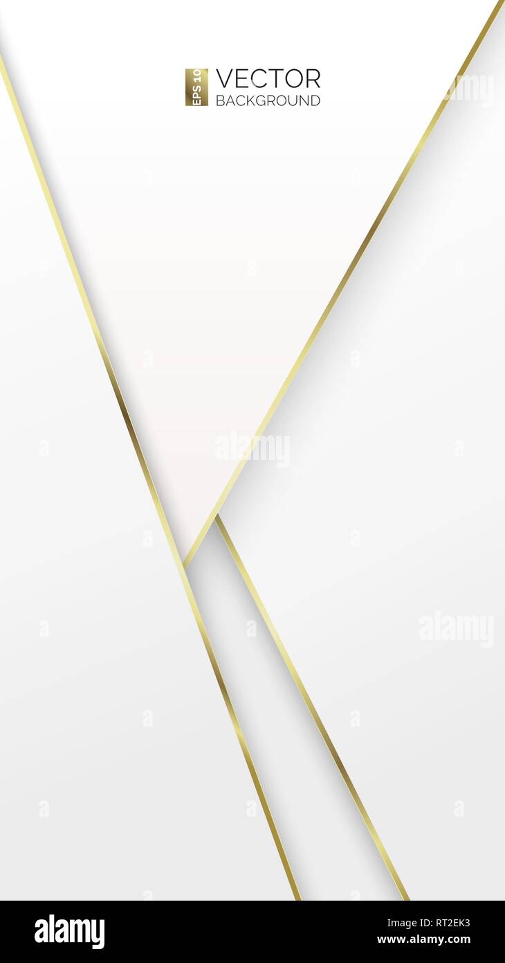 Abstract geometric background. Overlap layers. Stock Vector