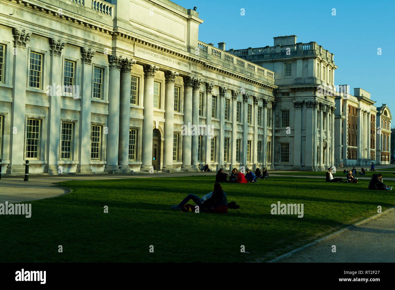The Old Royal Navy College, Greenwich, London, UK Stock Photo