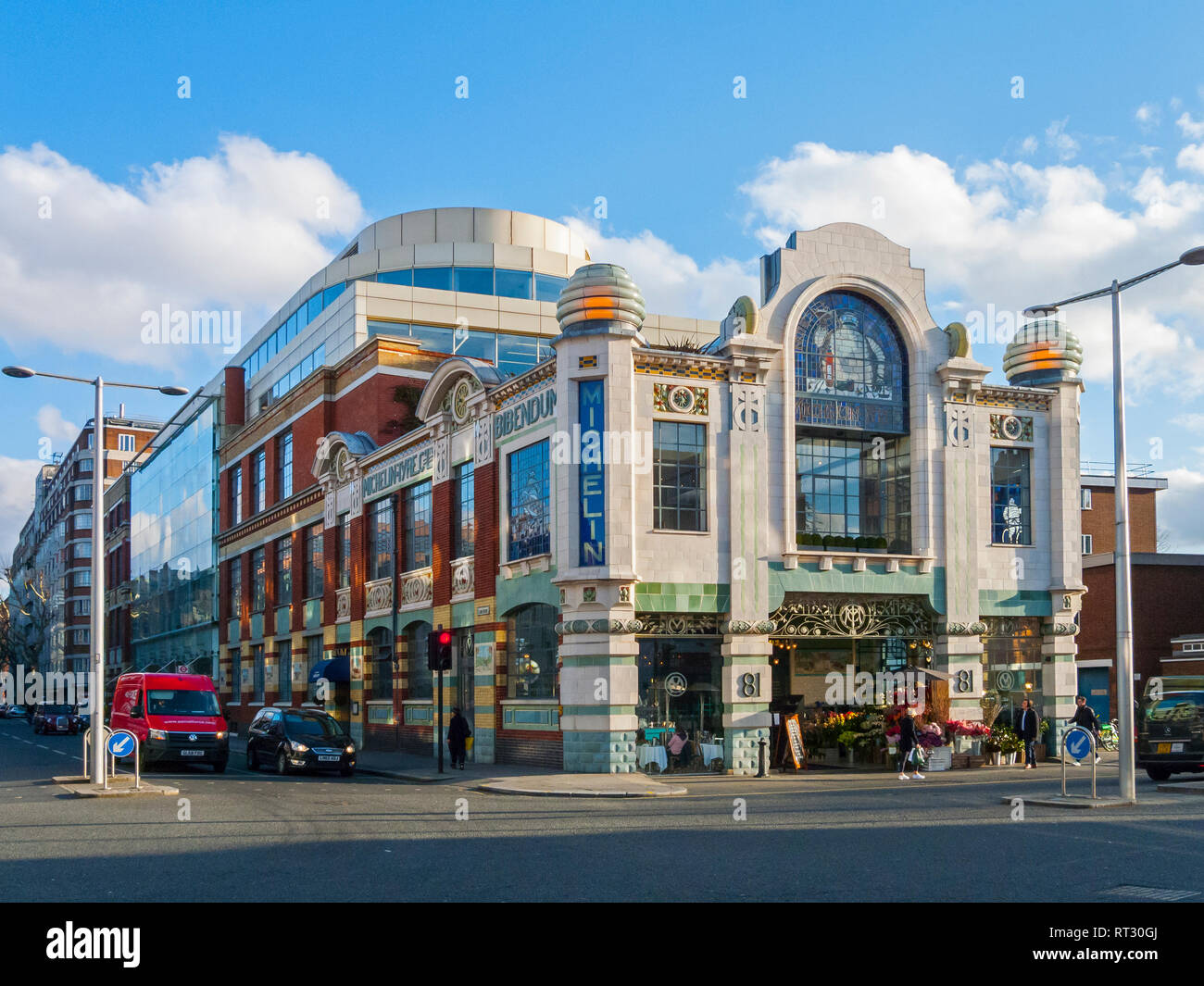 Bibendum, Michelin House, Fulham Road, London Stock Photo Alamy