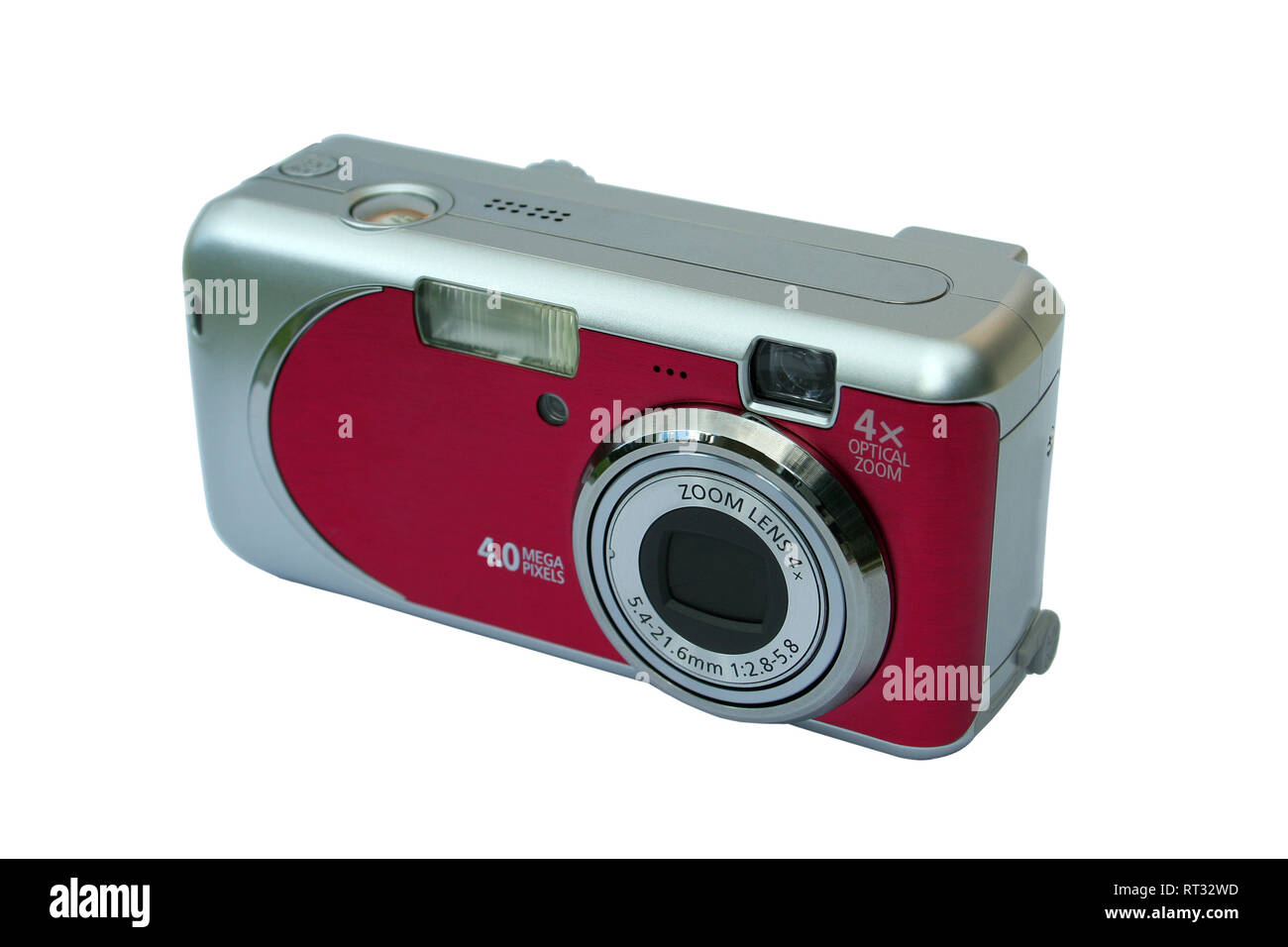 compact camera with clipping paths Stock Photo