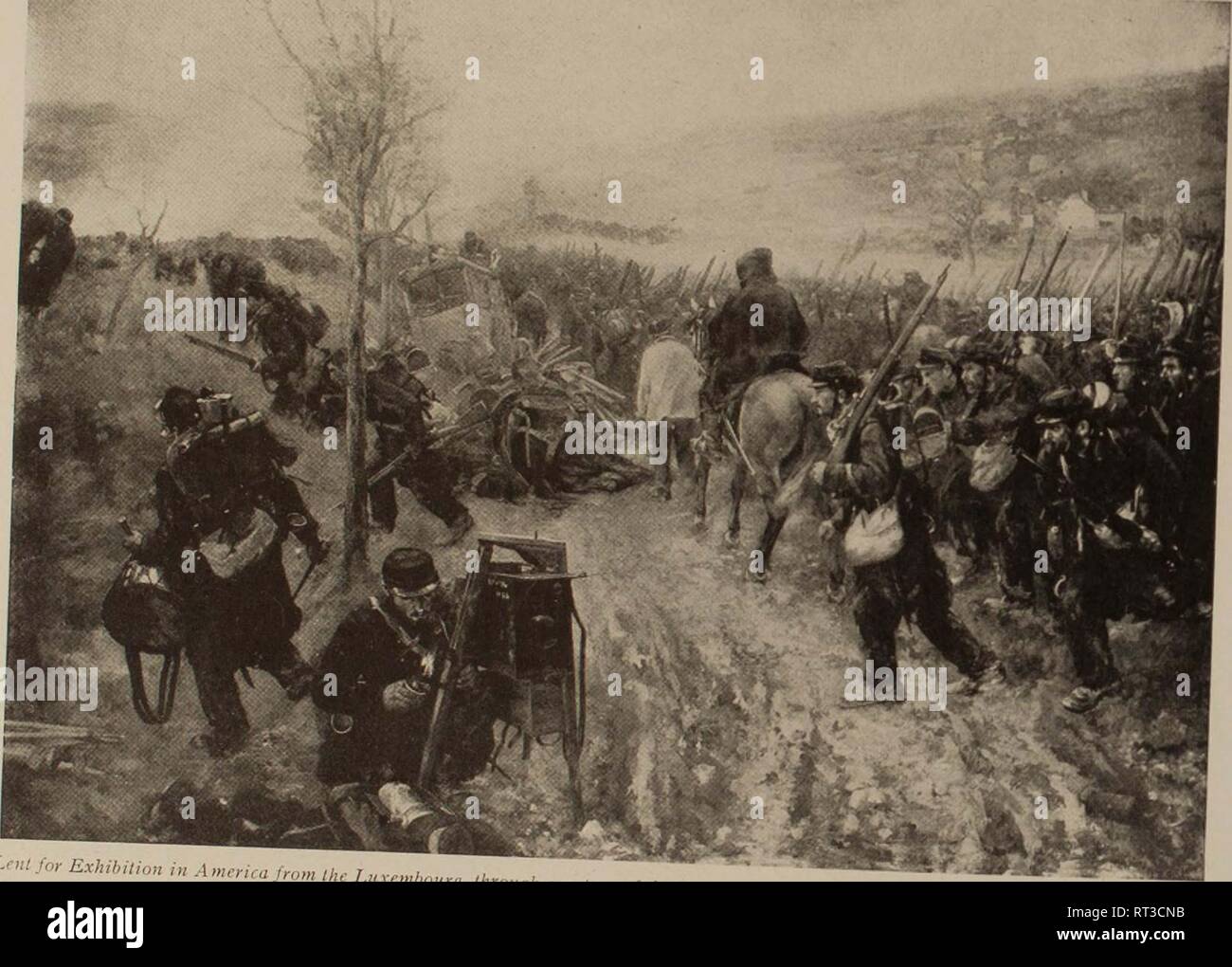 Battlefield illustration hi-res stock photography and images - Alamy