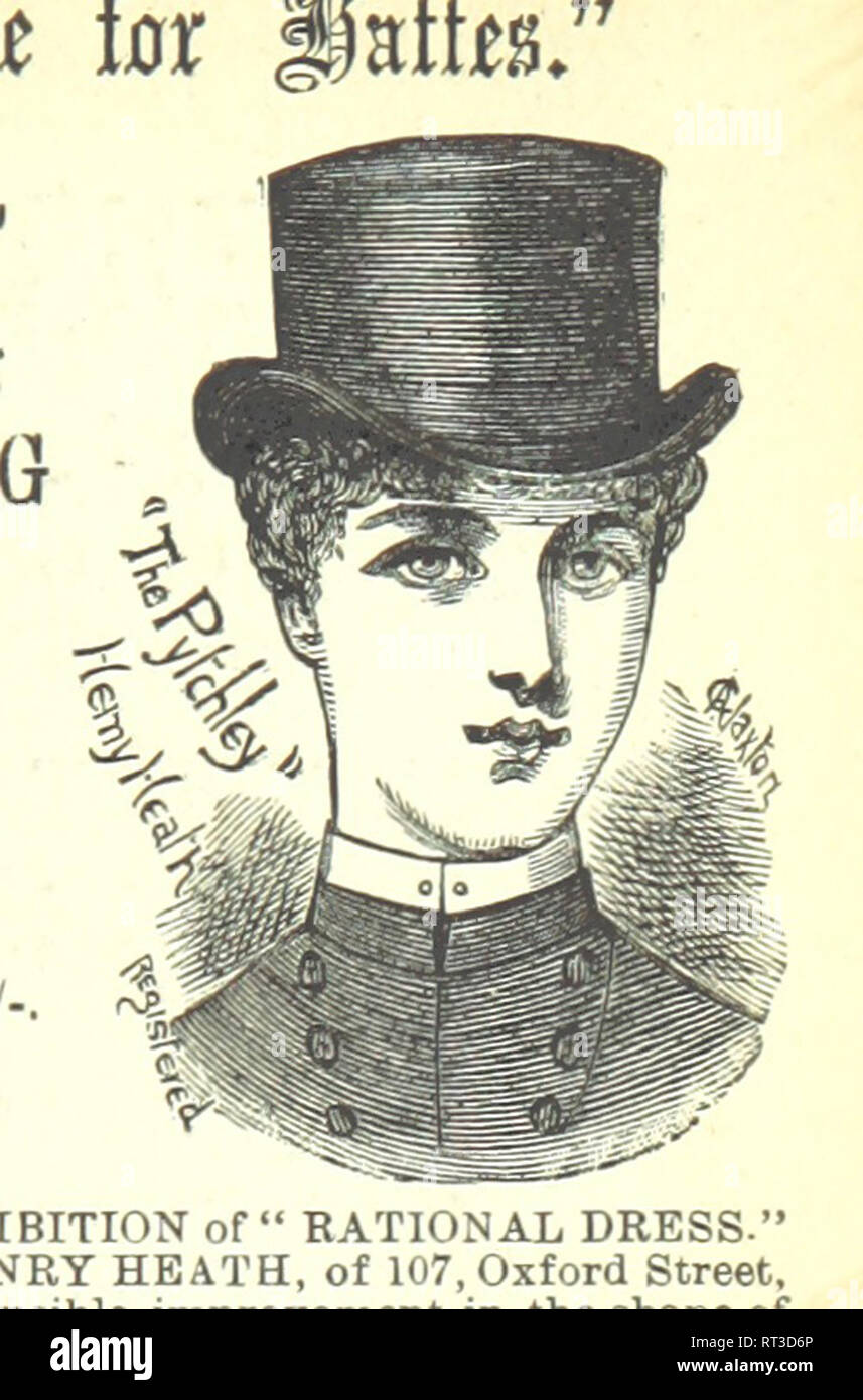 Download Victorian Lady In A Top Hat Stock Photo Alamy