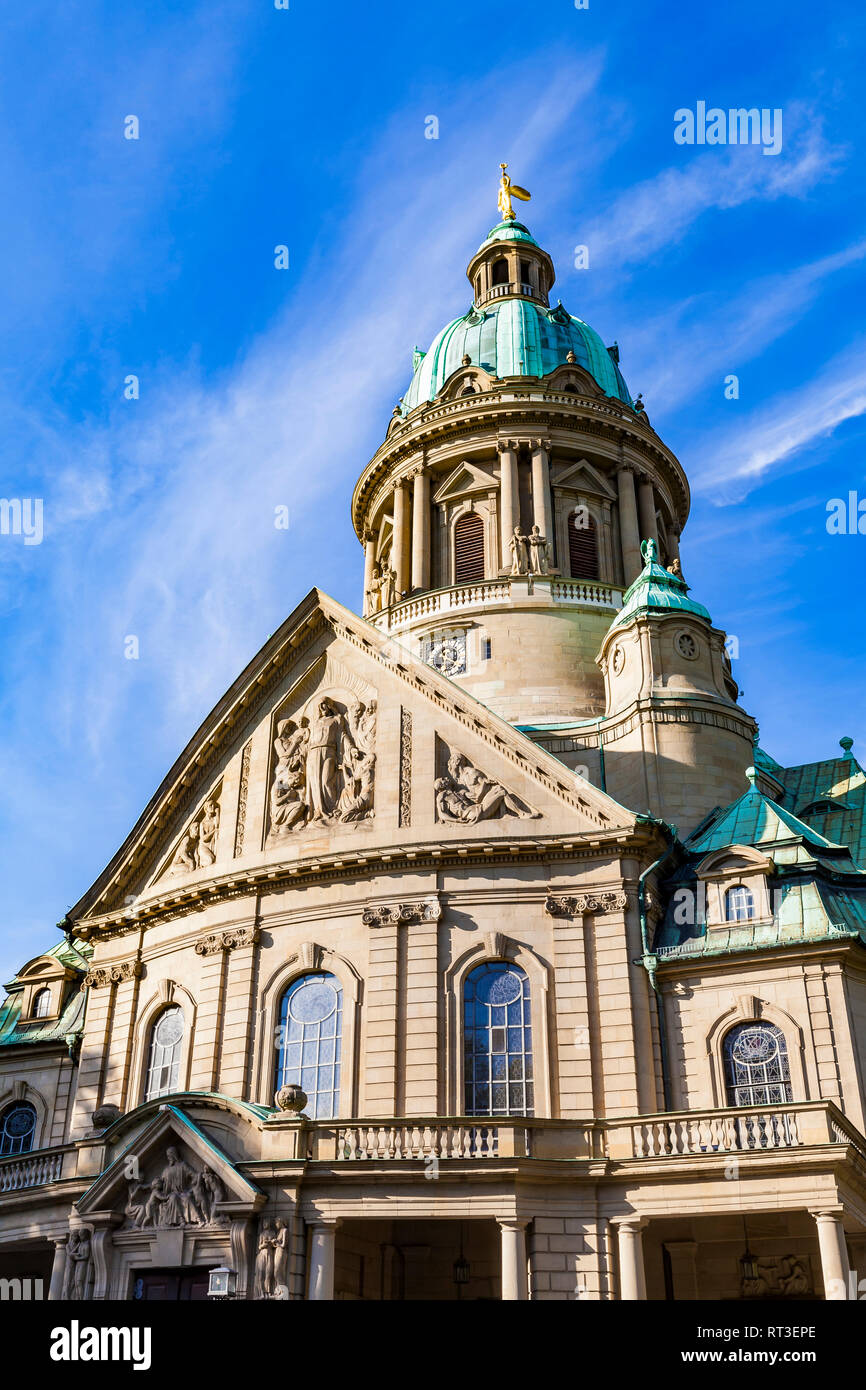 Germany, Mannheim, Oststadt, Christ Church Stock Photo