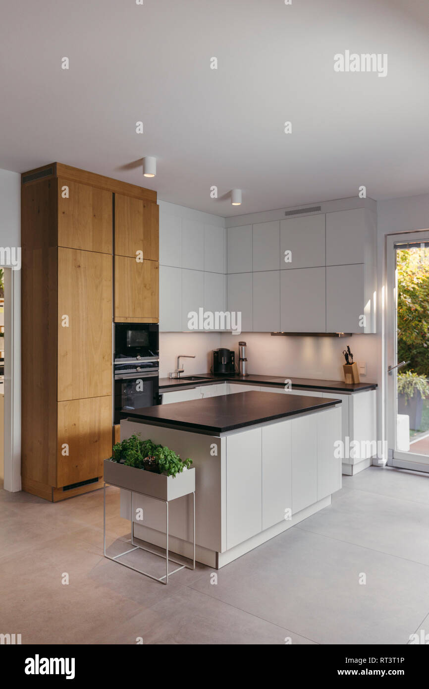 Modern kitchen Stock Photo