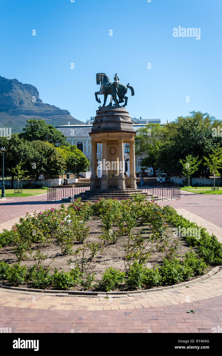 Company's Garden with Table Mountain in the background, Cape Town, South Africa Stock Photo