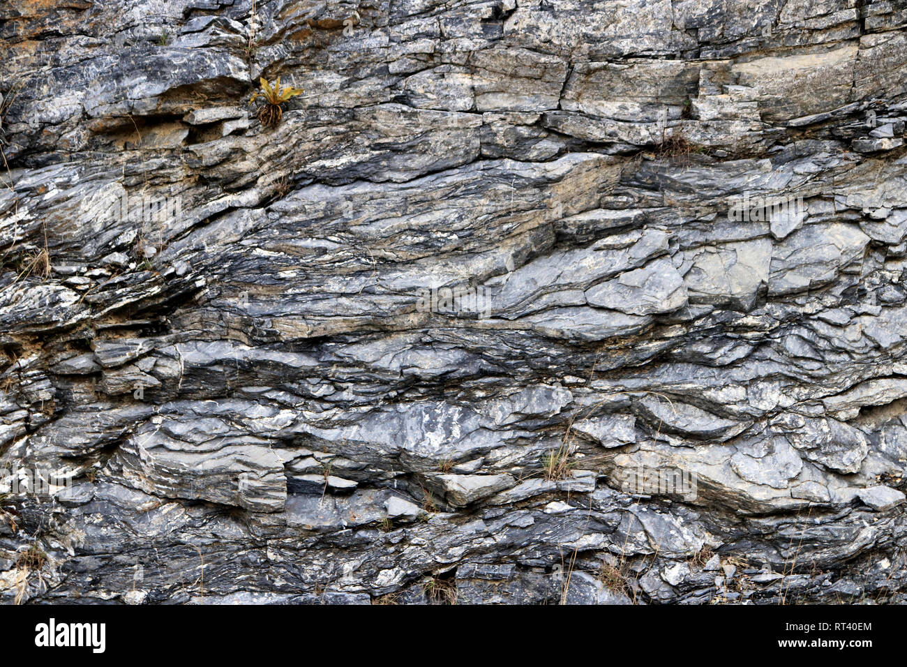 Rough rock texture. Mountain pattern background. Stock Photo