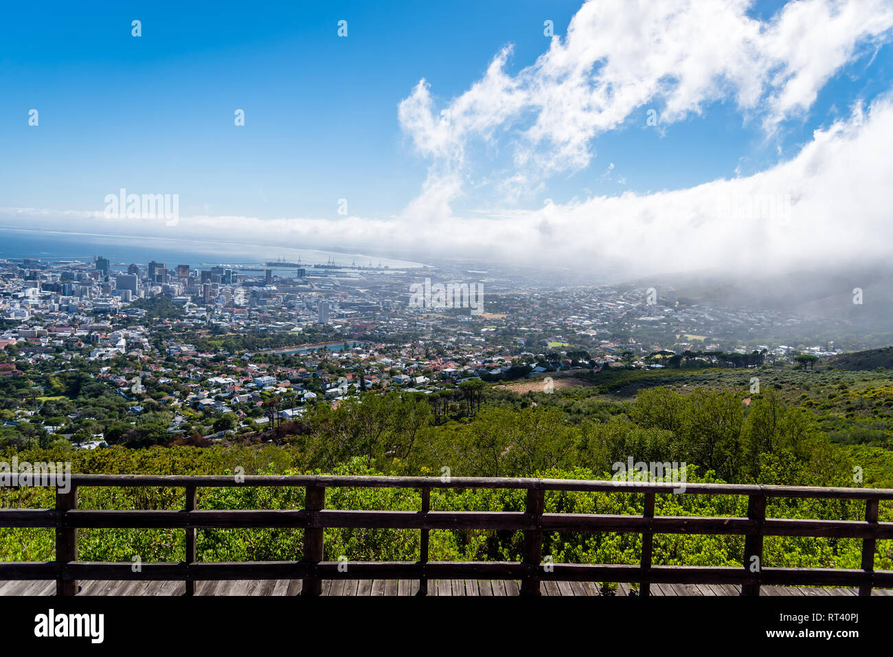 View over Cape Town, South Africa Stock Photo