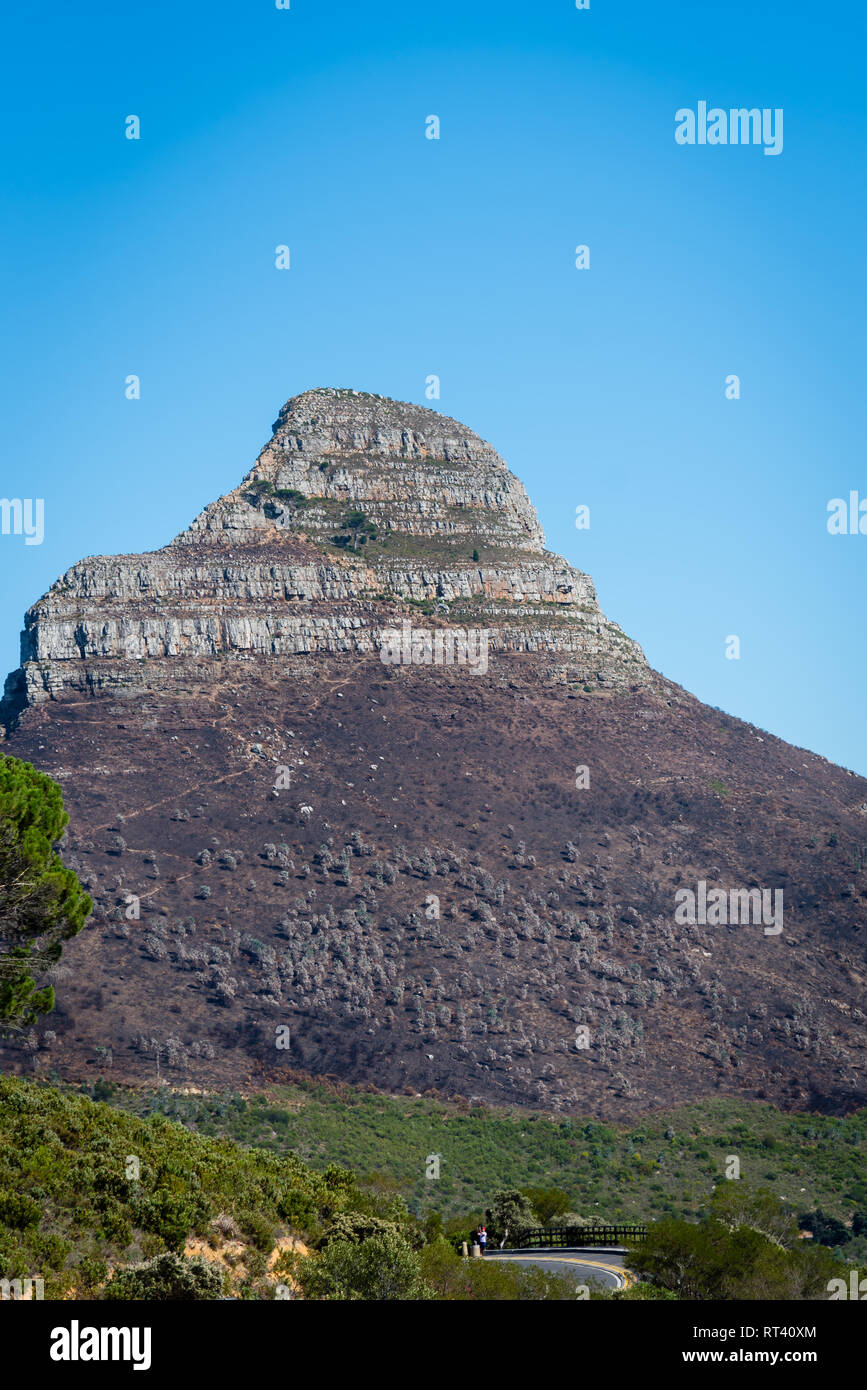 Lions Head in Cape Town, South Africa Stock Photo