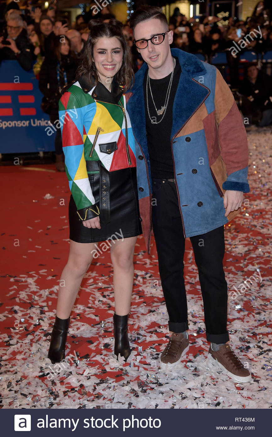 Federica Carta Shade Sanremo 5 9 Febbraio 2019 69mo