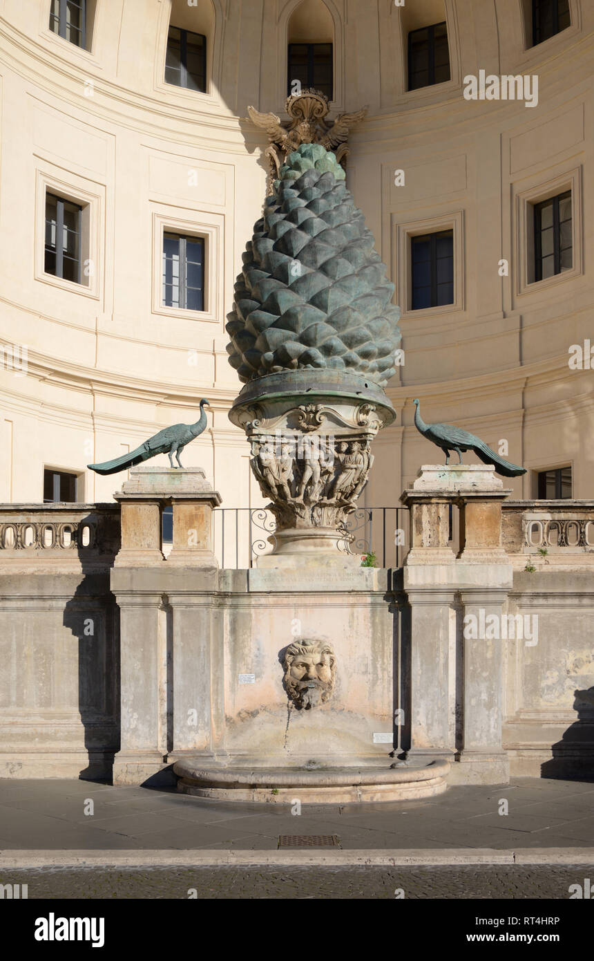 Pigna courtyard vatican hires stock photography and images Alamy