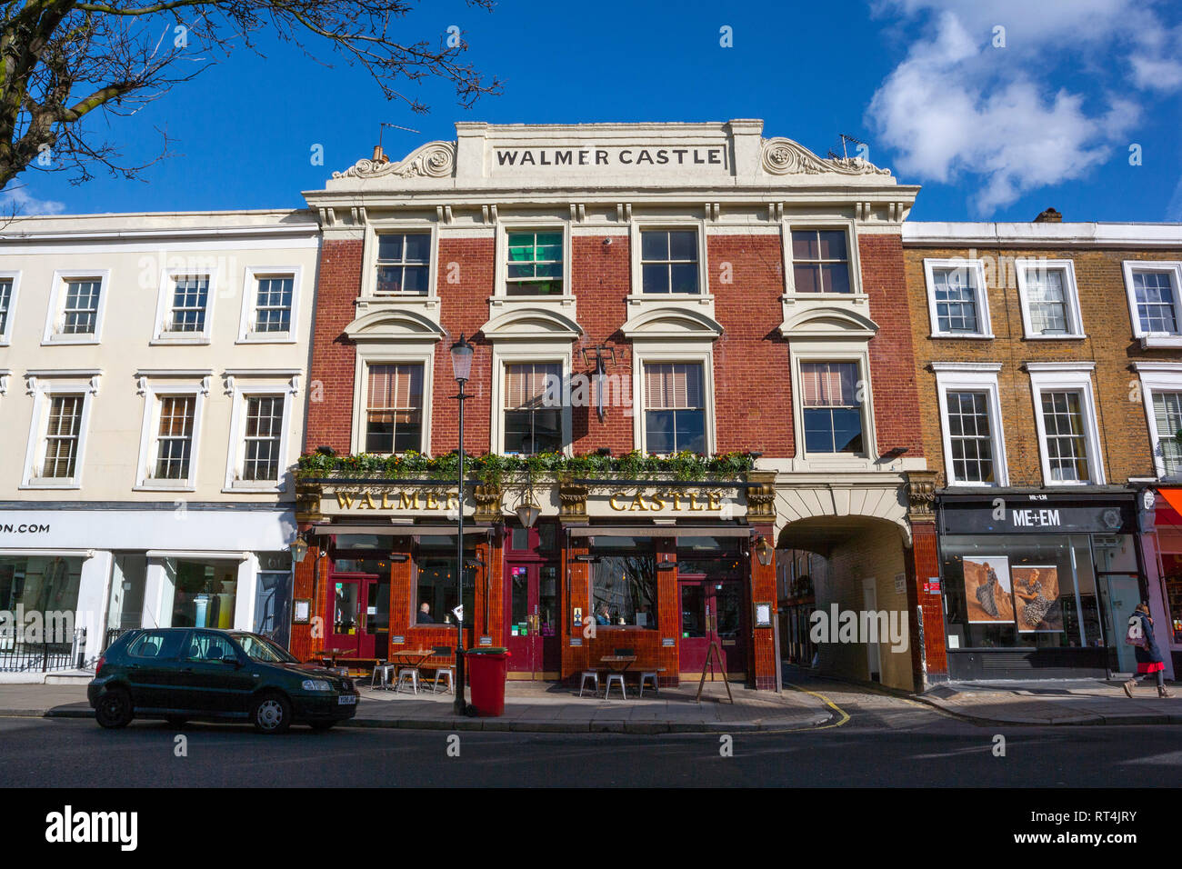 Walmer Castle, Notting Hill, London Stock Photo