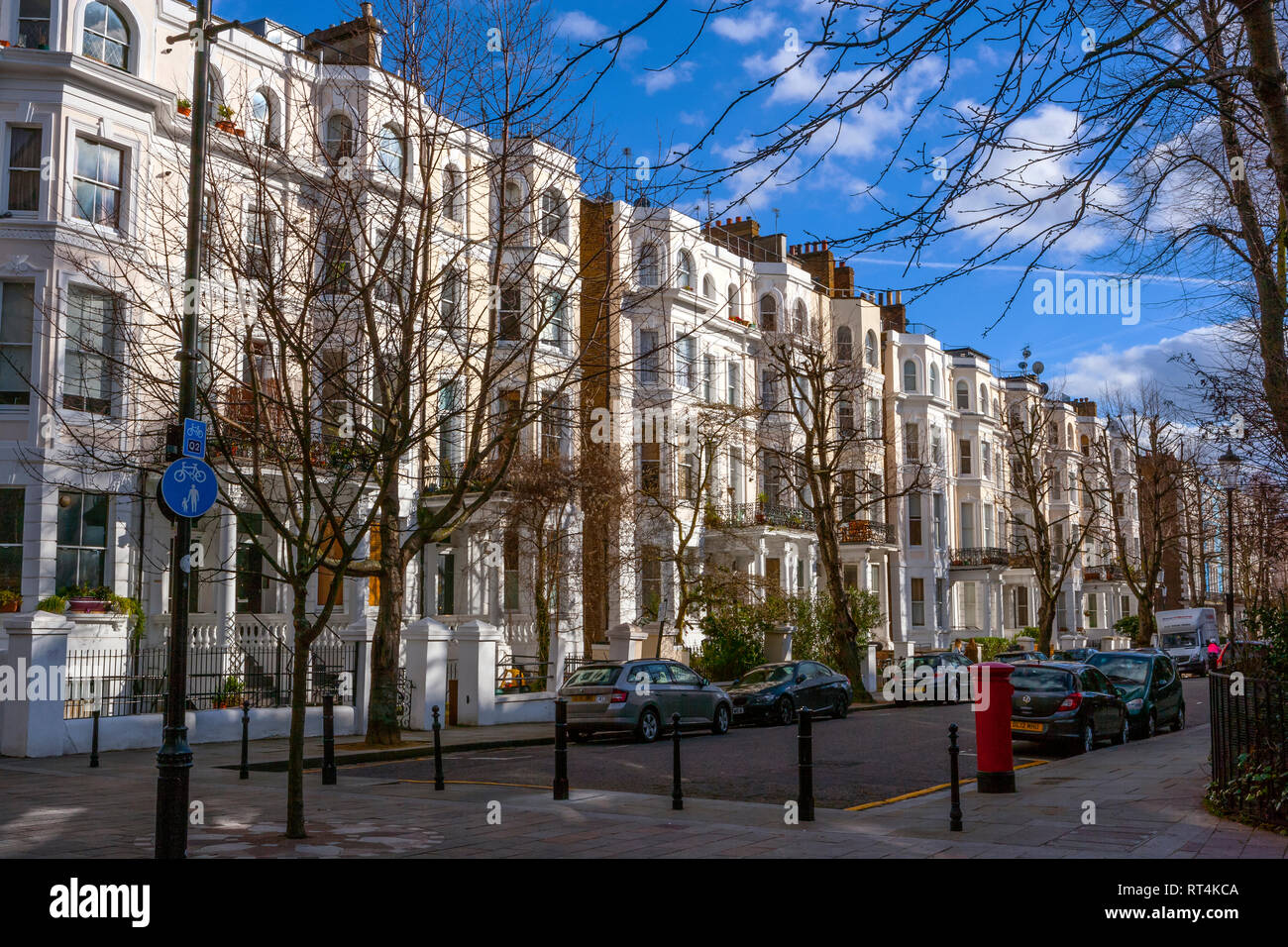 Clydesdale Road, Notting Hill, London Stock Photo Alamy