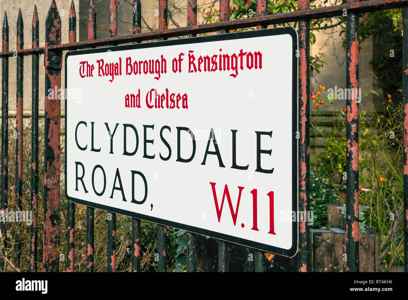 Clydesdale road street sign hires stock photography and images Alamy