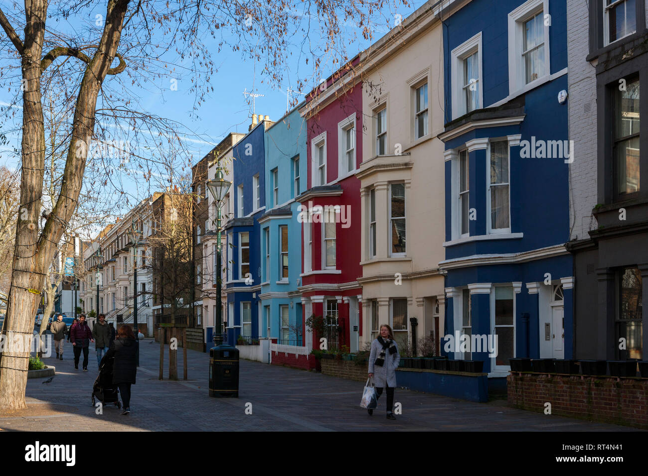 Notting Hill Houses High Resolution Stock Photography and Images Alamy