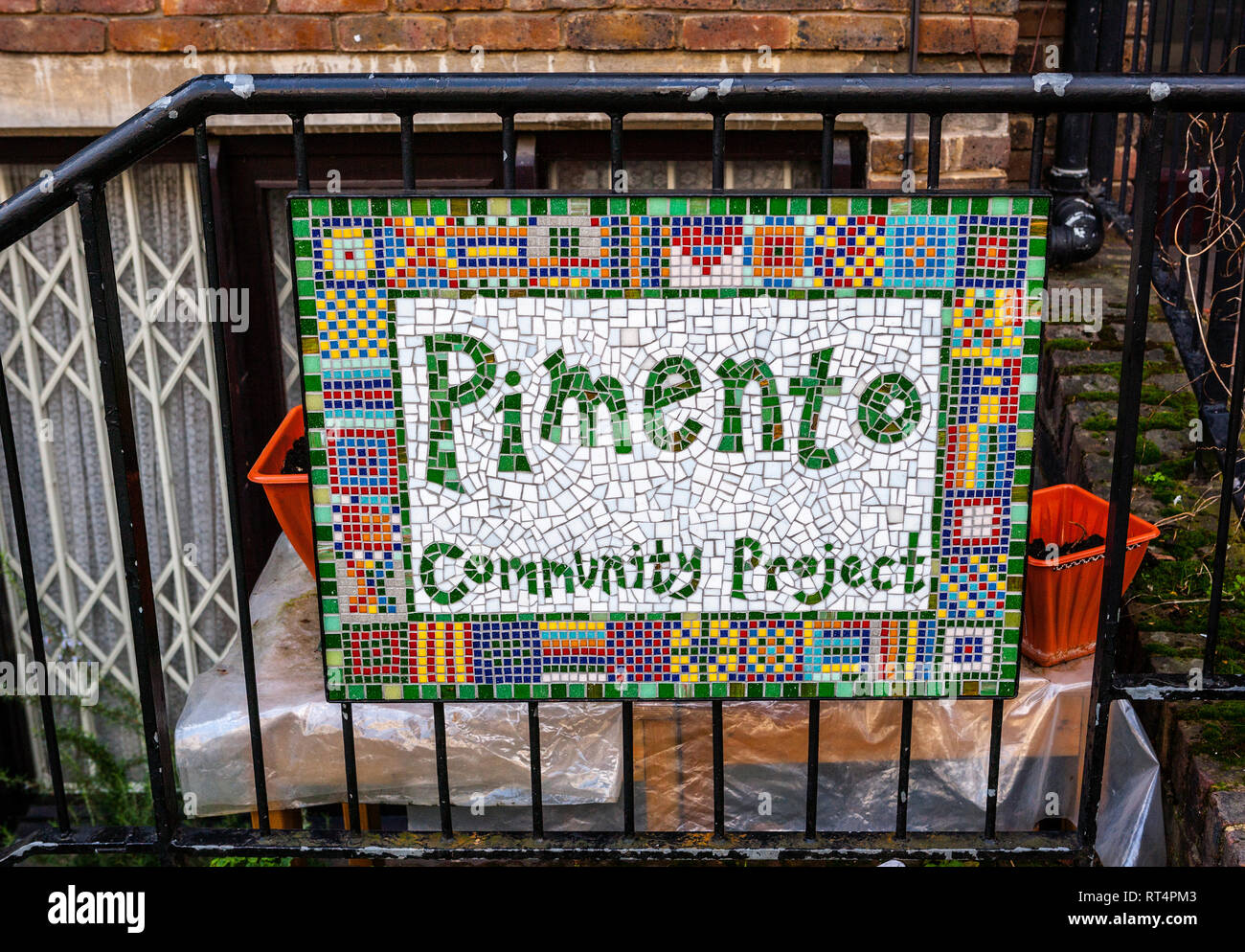 Pimento Community Project: a supplementary school in North Kensington for young people, 5 to 16 years Stock Photo
