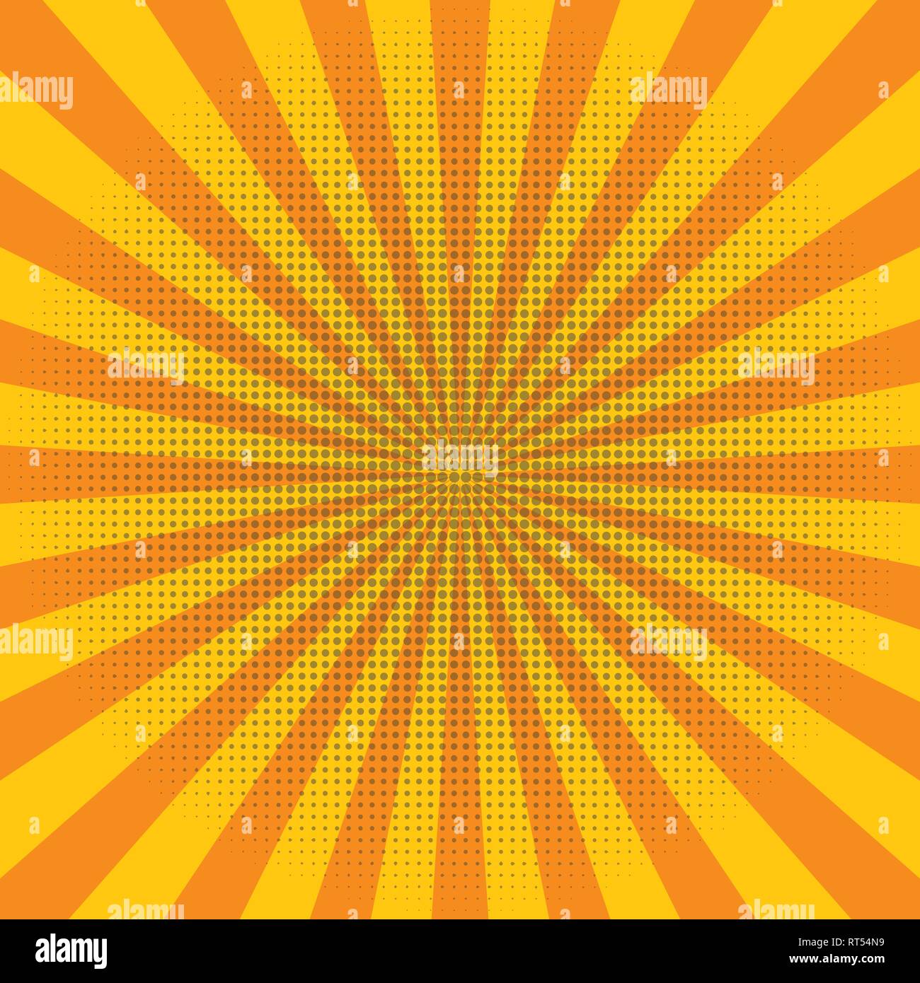 Abstract Light Yellow Sun Rays Background Vector Stock Vector Image Art Alamy