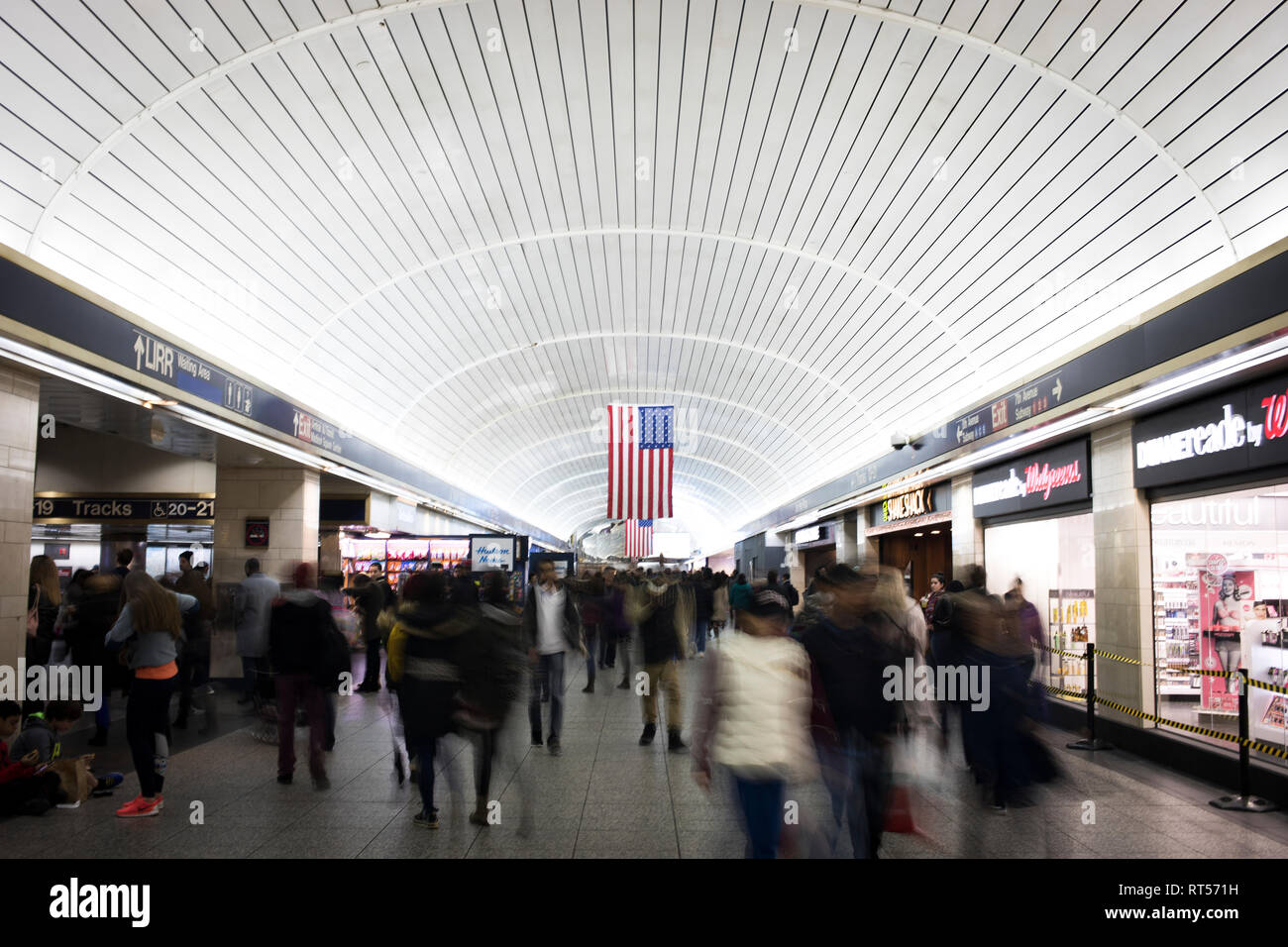 Penn Station in New York City, NY Stock Photo Alamy