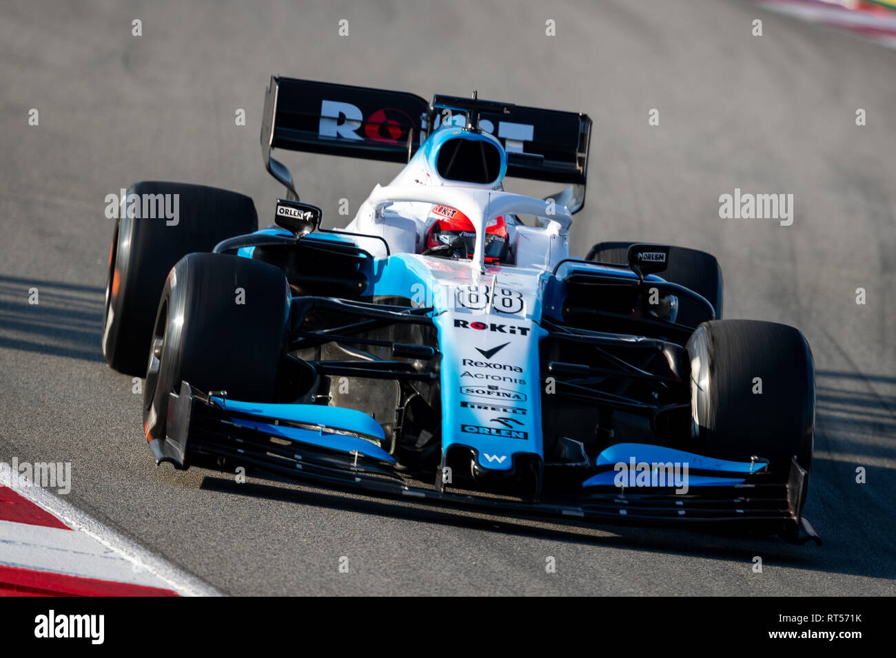 Robert Kubica of Williams F1 Racing Team seen in action during the ...