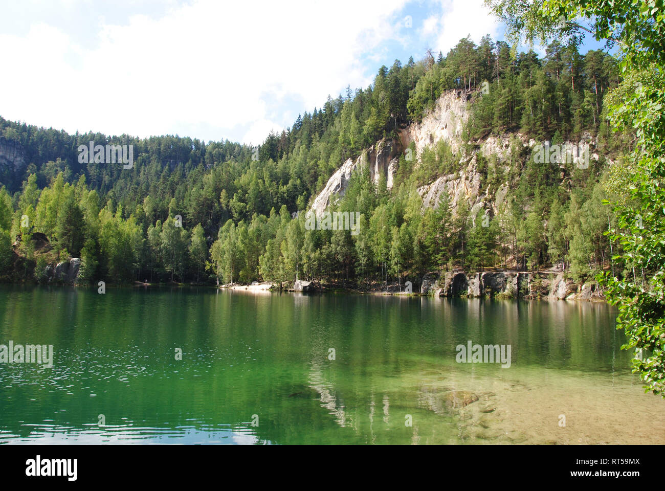 Rock town in Adrspach, Slovakia Stock Photo Alamy