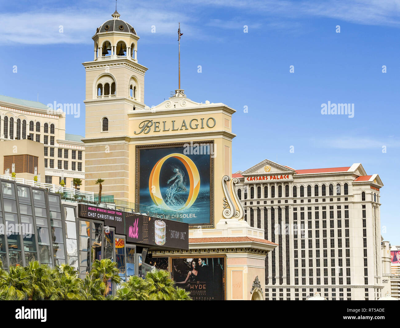 Shops inside the Bellagio Hotel, Las Vegas, Nevada, USA, North America  Stock Photo - Alamy