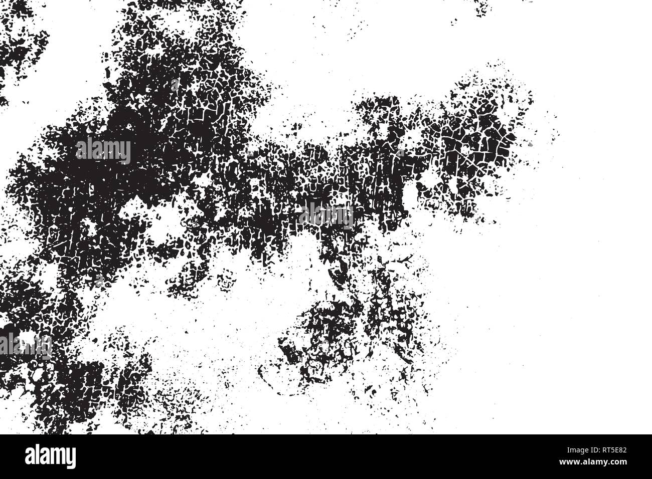 Black and white grunge urban texture vector with copy space. Abstract ...