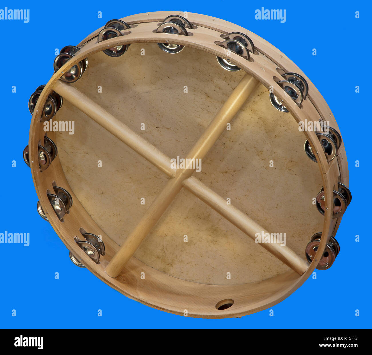 Flemish tambourine. Spain. Europe Stock Photo