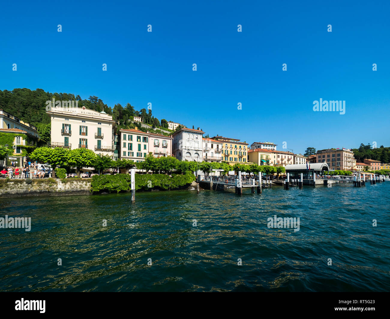 Italy, Lombardy, Bellaggo, Lake Como Stock Photo